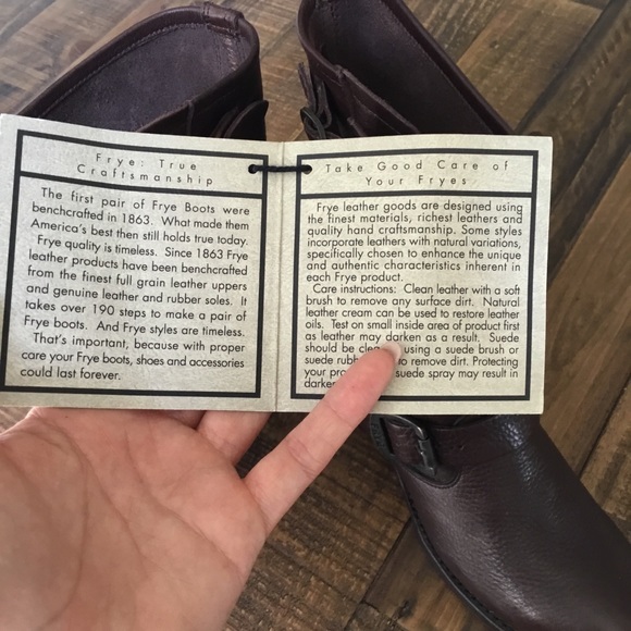 Frye Veronica Short Boots Size 6 - Picture 12 of 12